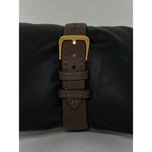 Fossil Laney BQ3392 Women's Brown Leather Analog Gold Dial Quartz Watch XR473 - Picture 6 of 12